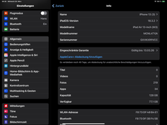 iPadOS 18 sur l'iPad Air 2025 Apple
