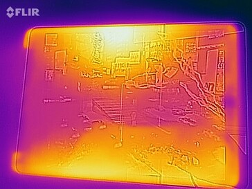 IPad 7 (2019) - Relevé thermique à l'avant de l'appareil en cas de sollicitations.