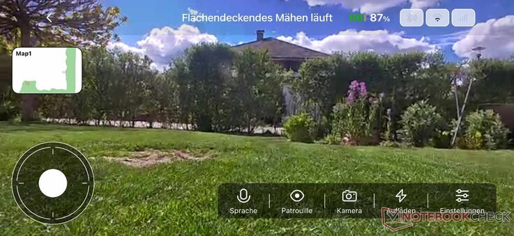 Vidéo en direct du jardin