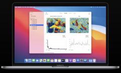 Un MacBook utilisé pour développer des modèles de ML. (Image : Apple)