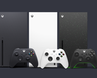 La console Xbox Series X de Microsoft présentée en plusieurs couleurs (source d'image : Xbox)