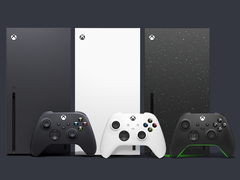 La console Xbox Series X de Microsoft présentée en plusieurs couleurs (source d'image : Xbox)