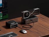 La station d'accueil AG01 eGPU d'Aoostar arbore un design intemporel. (Source de l'image : Aoostar)