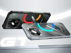 Le Blade GT Pro est un téléphone robuste doté d&#039;un éclairage RGB spécial au dos (Image source : Doogee)