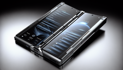 L&#039;iPhone pliable pourrait arriver plus tôt que prévu (Source : AI-generated using Dall-E)
