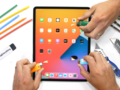 Le nouvel écran de l'iPad Pro a eu droit à plus de temps avec le briquet que d'habitude. (Source : YouTube)