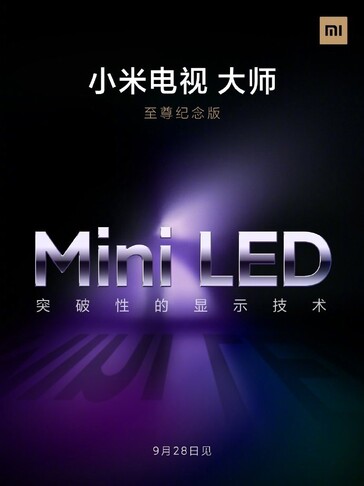 Mini LED. (Source image: Xiaomi TV)