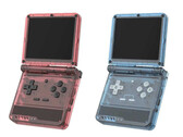 Powkiddy a présenté son nouvel ordinateur de poche à clapet V90 dans de multiples finitions jusqu'à présent. (Source de l'image : Jdewitz via Retro Handhelds)