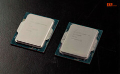 Intel Raptor Lake Core i9-13900 et Alder Lake Core i9-12900K (Image Source : Expreview)