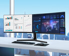 Le Business-Monitor S9U a un rapport d'aspect de 32:9 et une résolution de 5K. (Image source : Samsung)