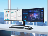 Le Business-Monitor S9U a un rapport d'aspect de 32:9 et une résolution de 5K. (Image source : Samsung)