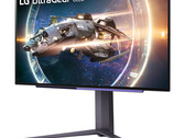 Le LG UltraGear 27GR95QE-B est enfin disponible au Royaume-Uni. (Image source : LG)