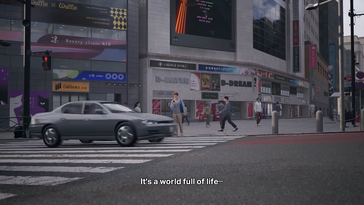 Le nouveau monde de Kingdom Hearts 4 ressemble au Tokyo des temps modernes.