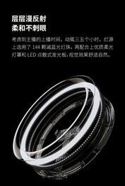 Xiaomi Bcase anneau lumineux. (Source de l'image : Xiaomi/Youpin)