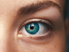 Image en gros plan d'un œil humain