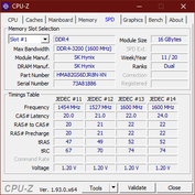 Lenovo ThinkBook Plus - CPU-Z : SPD.