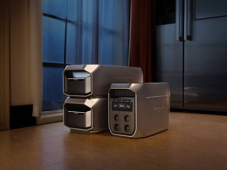 L'EcoFlow Delta 3 Max Plus est extensible. (Source de l'image : EcoFlow)