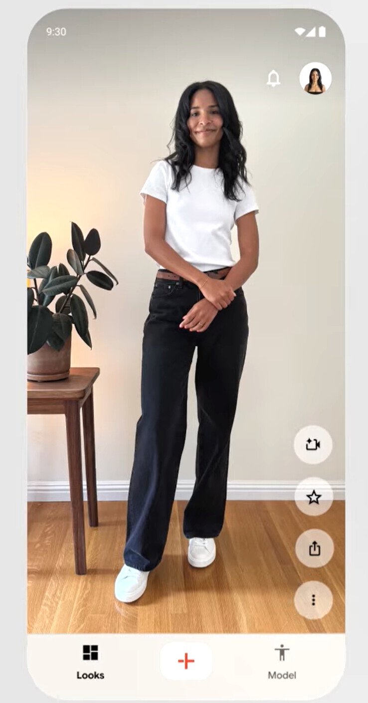 Doppl commence par une photo de l'utilisateur. (Source de l'image : Google Labs)