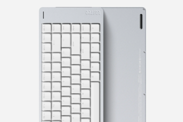 Lofree Flow 2 est également disponible en blanc (source : Lofree)