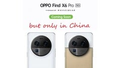 Selon une fuite, Oppo ne prévoit apparemment pas de lancer à l&#039;échelle mondiale son téléphone phare à appareil photo, le Oppo Find X6 Pro.
