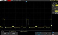 0 % de luminosité : 15,42 kHz PWM