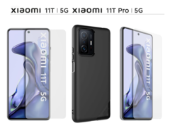 La série Xiaomi 11T pourrait avoir des écrans IPS. (Image source : @xiaomiui & @_snoopytech_)