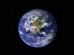 Le marbre bleu (Image source : NASA&#039;s Earth Observatory ; edited)