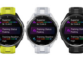 La Forerunner 965 sera disponible en trois couleurs avec des bracelets interchangeables. (Image source : Happy Run)