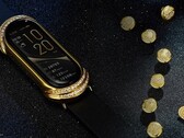 Le wearable Xiaomi Mi Band a droit à un relooking en or et diamants dans la "Gold Collection". (Image source : Xiaomi - édité)
