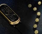 Le wearable Xiaomi Mi Band a droit à un relooking en or et diamants dans la "Gold Collection". (Image source : Xiaomi - édité)