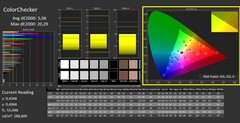 CalMAN - Color Checker (calibré)