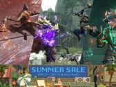 Les soldes d'été 2023 de Steam ont officiellement démarré, avec des économies incroyables pour les joueurs de tous bords. (Source de l'image : Steam - édité)
