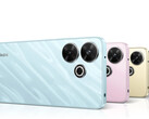 Xiaomi propose le Redmi 13 en noir nuit, bleu océan, rose perle et or sable. (Source de l'image : Xiaomi)