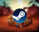 L'histoire de Dead in Bermuda commence par un accident d'avion qui laisse huit survivants sur une île mystérieuse. Illustration : illustration du jeu avec le logo Steam superposé (Source de l'image : Steam)