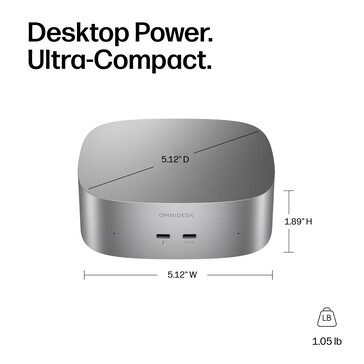 Conception de l’OmniDesk Mini Intel Panther Lake