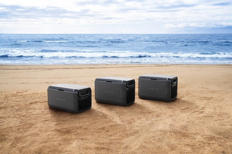 Le Glacier Classic d'EcoFlow est disponible en trois tailles, toutes avec la même capacité de batterie. (Source : EcoFlow)