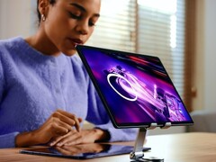 Le moniteur portable FlexMirror OLED peut se connecter sans fil à certains gadgets. (Source de l'image : Kickstarter)