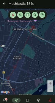 L'historique des lieux peut être affiché
