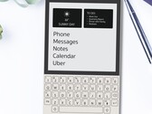 Le Minimal Phone rappelle les smartphones BlackBerry, mais utilise l'encre électronique. (Image : Minimal)