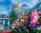 Planet Coaster sera disponible en tant que jeu gratuit jusqu'au. Illustration : la photo de couverture du titre.