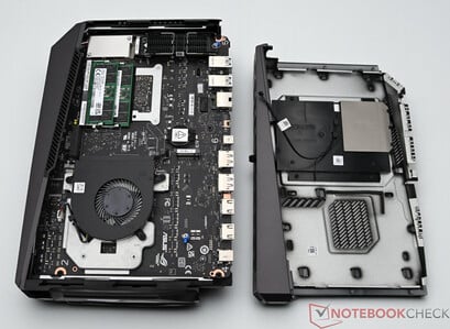Asus ROG NUC 15 sans couvercle latéral
