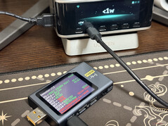 Capture d'écran du test USB-C2