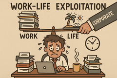 L'équilibre entre vie professionnelle et vie privée continue d'être mis à mal dans la Silicon Valley. (Source de l'image : AI generated)