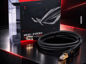 Le câble Ethernet Asus ROG Zoom Cat. 8 offre une bande passante de 40 Gbit/s.