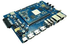 Le nouveau Banana Pi CoM dans une carte porteuse. (Image source : Banana Pi)