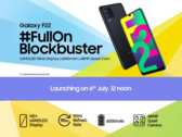 Samsung fait la promotion du Galaxy F22. (Source : Samsung)