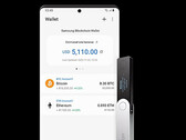 Les échanges de cryptomonnaies de Coinbase arrivent dans Samsung Wallet. (Source de l'image : Samsung)
