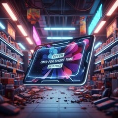 Temu, Amazon et d'autres proposent de nombreuses tablettes à des prix abordables, mais ces "bonnes affaires" en valent-elles vraiment la peine ? (Source de l'image : AI generated)