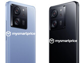 Les coloris bleu alpin et noir de la série Xiaomi 13T. (Source : MySmartPrice)