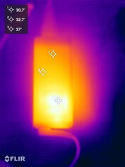 Bloc d'alimentation pendant le test de résistance